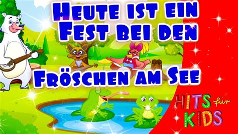 Heut ist ein Fest bei den Fröschen am See Keks Kumpels singen Hits