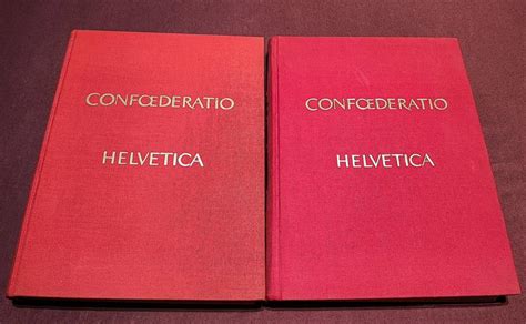 Confoederatio Helvetica B Nde Hans R M Ller Kaufen Auf