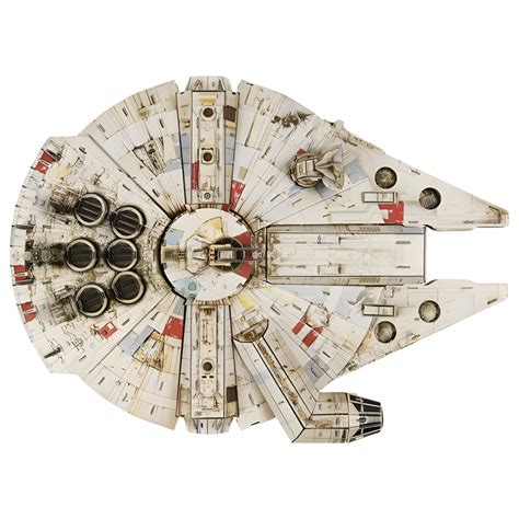 Star Wars Millenium Falcon űrhajó 4D 223db os puzzle Spin Master