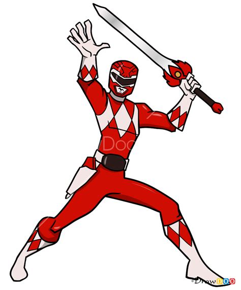 How to Draw Red Ranger, Power Rangers