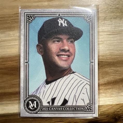 Topps Museum Collection Canvas Reprints Gleyber Torres New York