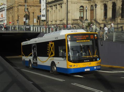 Brisbane Transport Man Cng Bus Leaves The Quee Flickr