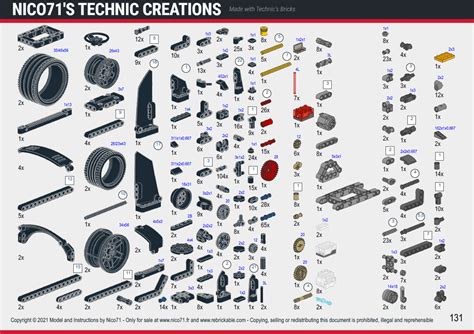 42127 Model B Bucket Hot Rod Nico71 S Technic Creations