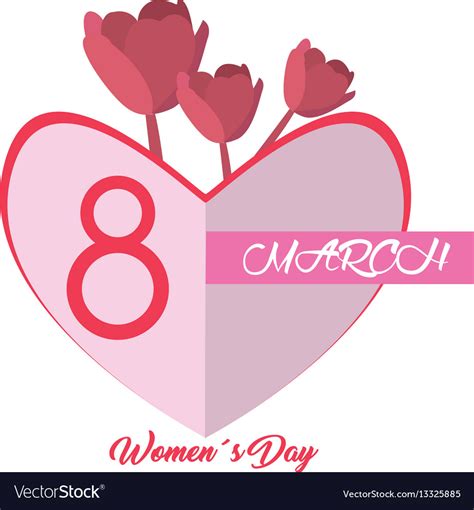 Happy Women Day Royalty Free Vector Image Vectorstock