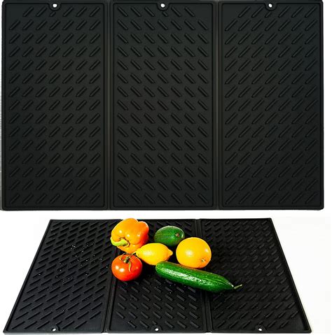 Amazon Foldable Dish Drying Mats For Kitchen Counter X Non