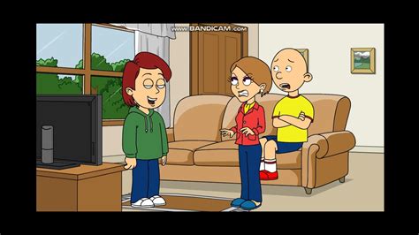 Boris Grounds Caillou For Watching Tvgrounded By Doris Youtube