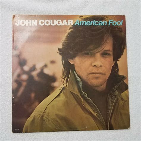 JOHN COUGAR American Fool Vinyl LP RVL 7501 Riva Records 1982