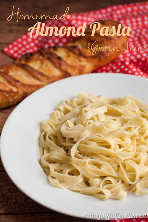 Pasta Made Of Almond Flour Tastes Awesome And Is Just As Easy To Whip Together As Traditional