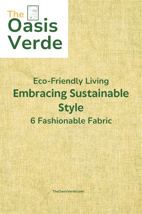 Embracing Sustainable Style The Environmental Benefits Of Sustainable