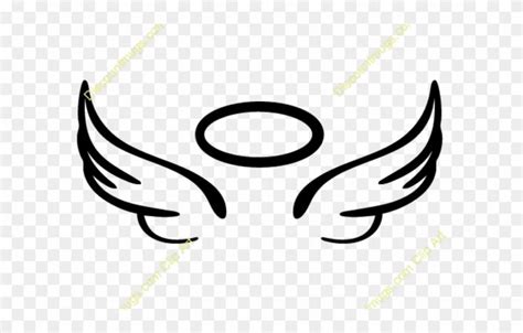 Halo Clipart Svg Simple Angel Wings Svg Png Download 3472995 Is