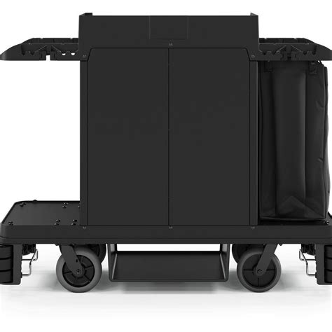 Suncast Commercial Black Partially Assembled Housekeeping CleaningJani