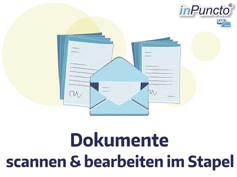 Dokumente Scannen Und Bearbeiten In SAP OCR Texterkennung