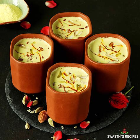 Thandai Recipe Holi Recipes Swasthi S Recipes