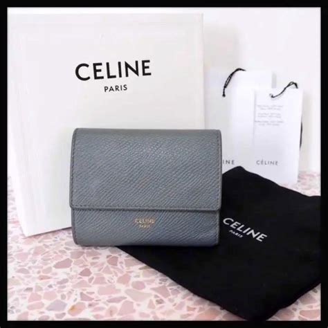 ールの 極美 セリーヌ Celine 財布 三つ折り スモール トリフォールド 折り財布 カード