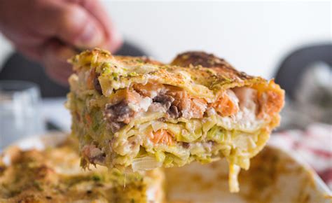 Lasagnes Au Saumon Et Aux Poireaux Cuisinons En Couleurs