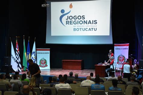 Congresso T Cnico Em Botucatu Abre Os Trabalhos Dos Jogos Regionais