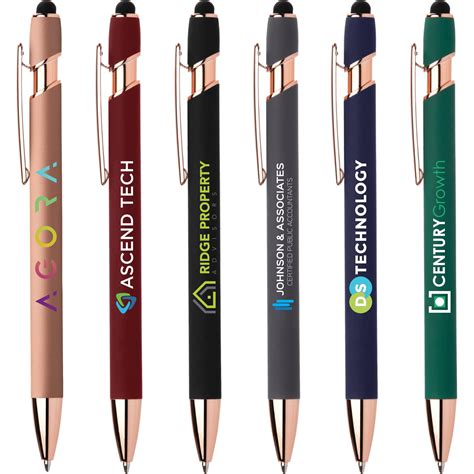 Marketing Ellipse Softy Rose Gold Classics With Stylus Pen Full Color