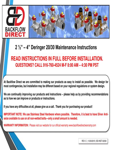 Fillable Online 2 4 Deringer 20 30 Maintenance Instructions Fax Email Print Pdffiller