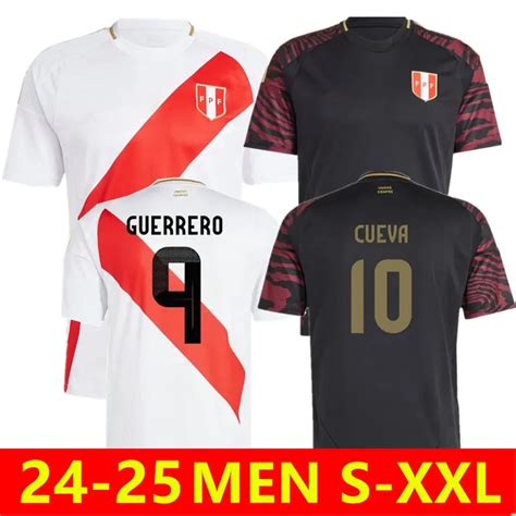 Peru Soccer Jerseys 2024 Copa America Home Away Shirt PINEAU CUEVAS