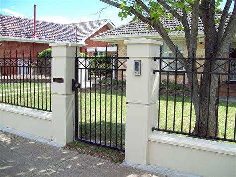 Fence Modern Spartan Cross 2 Adelaide Balustrade Fencing