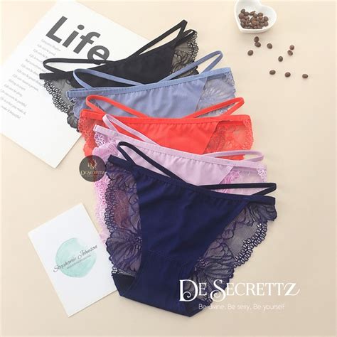 Jual Desecrettz Panties Celana Dalam Wanita Soft Lace Panties