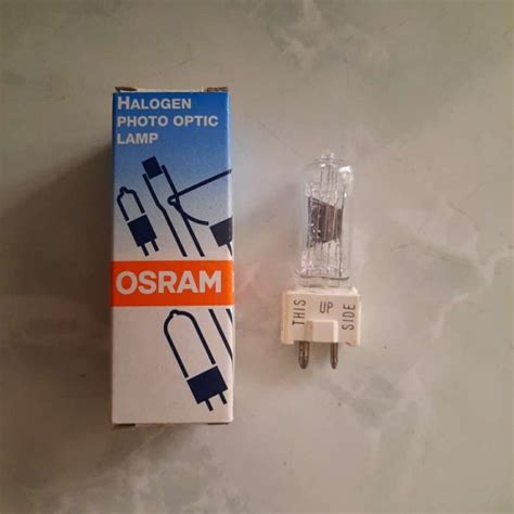 Promo Osram Halogen Photo Optic Lamp EMG 220V 500W Diskon 23 Di Seller