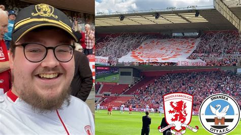 DISPLAY ATMOSPHERE PENALTY MIDDLESBROUGH VS SWANSEA CITY