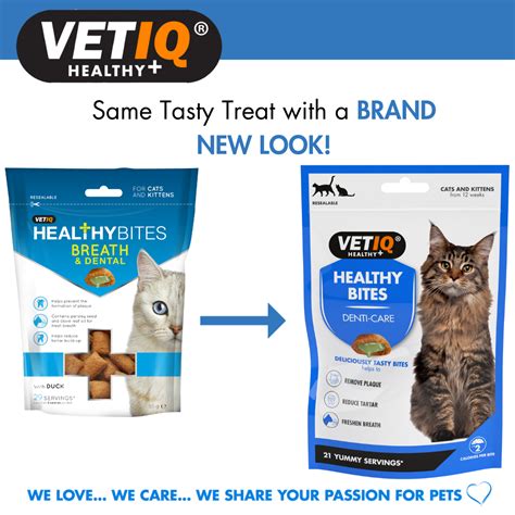 Healthy Bites Denti Care For Cats And Kittens Vetiq Healthy