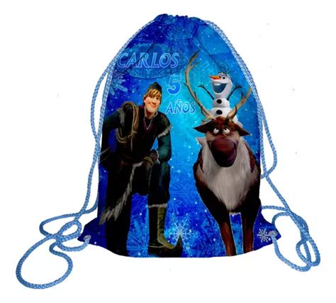 Morralito Dulcero Bolo Fiesta Infantil Frozen Env O Gratis