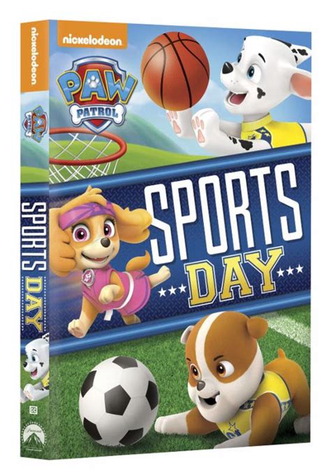 Paw Patrol Sports Day On Dvd Lovebugs And Postcards