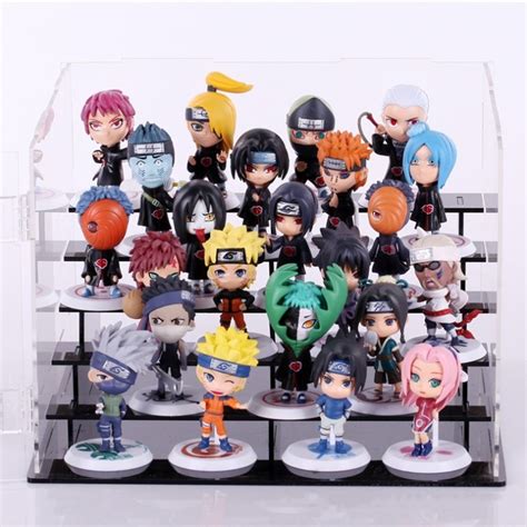 Anime Bonecos Akatsuki Figura Boneca Naruto Brinquedos Infantil Uchiha