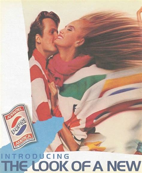 Pepsi Made Trendy Clothes In The 80s Trendy Outfits Pepsi 80s