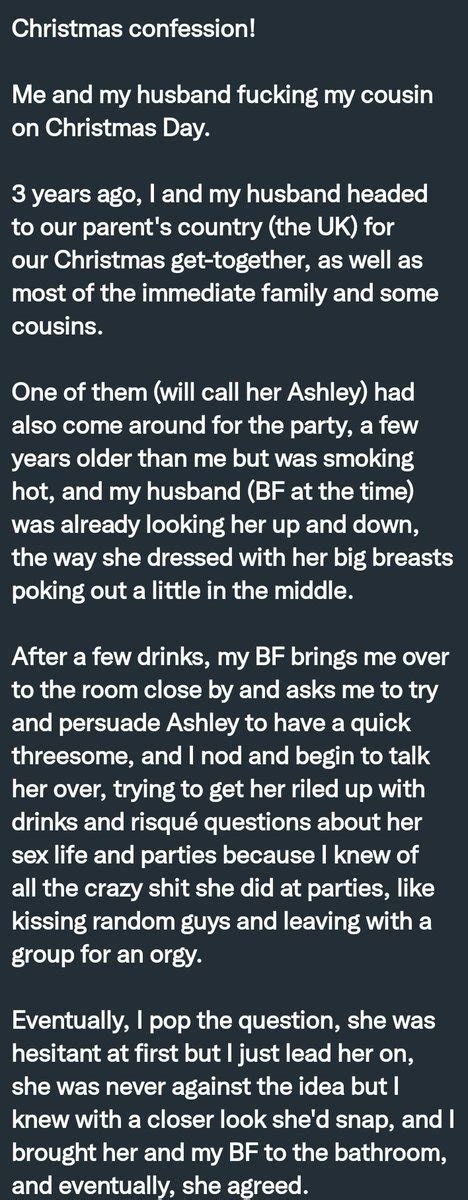 PervConfession On Twitter She Had A Threesome With Her Husband And