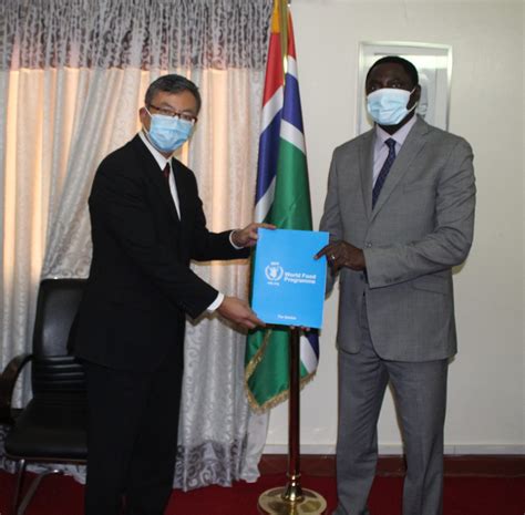 Foreign Minister Dr Tangara Receives World Food Programme’s New Representative And Country