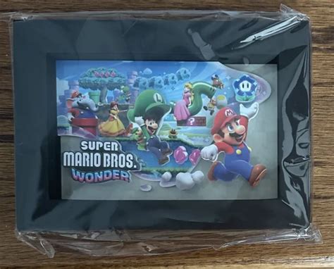 Nintendo Super Mario Bros Wonder Shadowbox Cible Exclusive Livraison