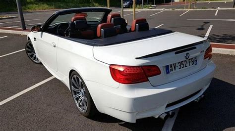 Bmw M E Cabriolet I V Ch Cabriolet Blanc Occasion