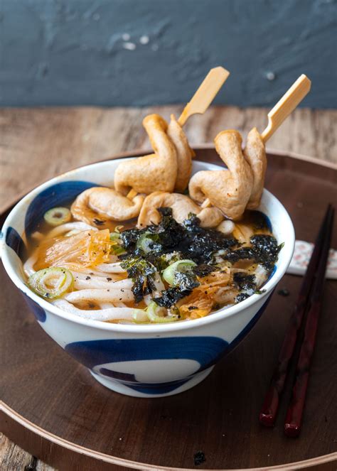 Minute Kimchi Udon Noodle Soup Beyond Kimchee