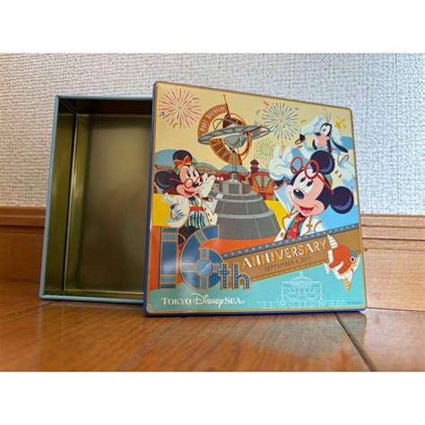 空缶 ミッキー ディズニー 16周年記念缶の通販 By Marons Shop｜ラクマ