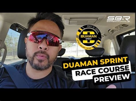 Duaman Sprint Duathlon Race Course Preview Youtube