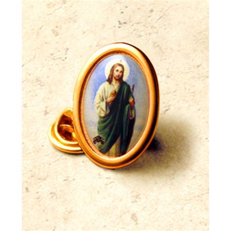 Lapel Pin St Jude Gold Minimum 12 Pcs San Francis