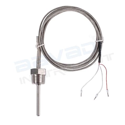 Rtd Sensor Probes With Fixed Fitting Wire To Deg C At Rs