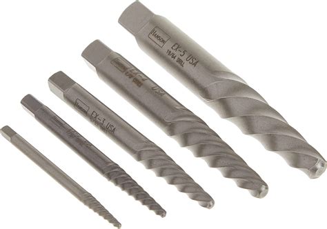 5 Pc Spiral Screw Extractor Set By HANSON IRWIN 53535 KITTS 2023 STORE