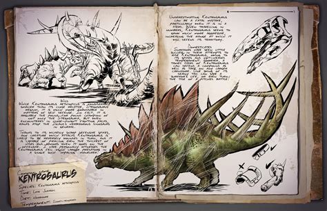 Dino Dossier: Kentrosaurus - ARK: Survival Evolved