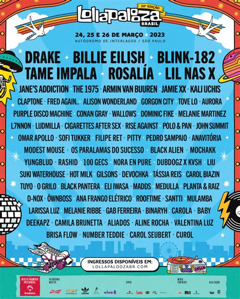 Drake, Billie Eilish, and Blink-182 to headline Lollapalooza Chile ...