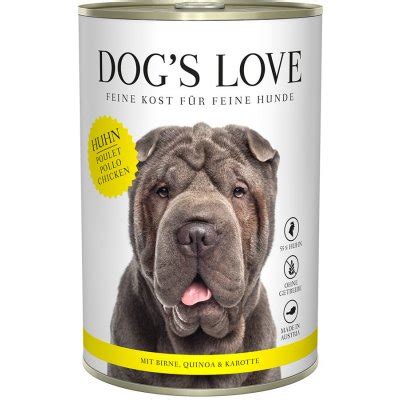 Dog s Love Classic kuřecí maso s hruškou quinoou a mrkví 12 x 400 g od