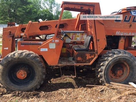 1988 Lull 1044 Telehandler Forklift 44ft Max Height 4x4 All Terrain