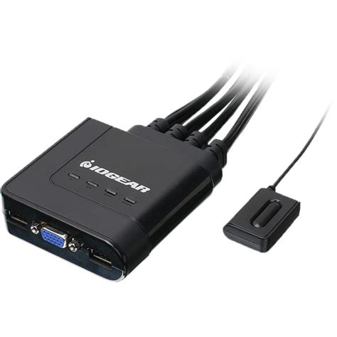 Iogear Port Usb Cable Kvm Switch Gcs U B H Photo Video