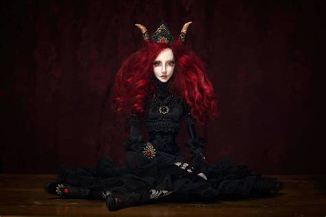 Miriam Ooak Gothic Art Doll By Cliodnafae27 On Deviantart