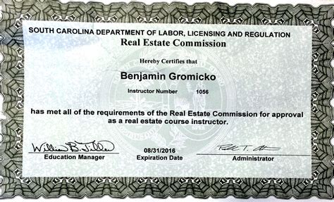 South Carolina Real Estate Commission Approves InterNACHI as a Course Provider for Licensed Real ...