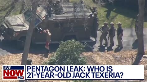 Pentagon Leak Update 21 Year Old Air National Guardsman Jack Teixeira